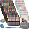 320 Pack Gel Pens Set,160 Colored Gel pen with 160 Refills 100% More Ink, Include Glitter Metallic Pastel Neon Morandi Gel pens for Adults Coloring Books Drawing Crafts Bullet Journaling